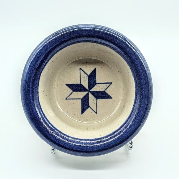 Brinker Pots Other - Vintage Brinker Pots 1996 Blue Grey Stoneware Crock Bowl